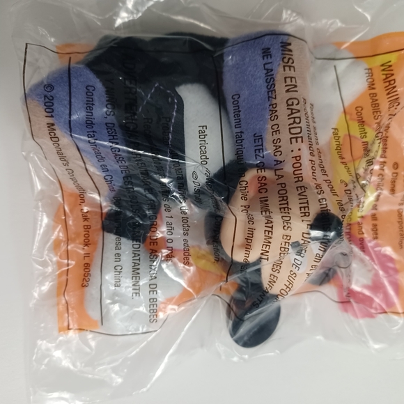 Mickey Mouse McDonalds Happy Meal Toy #1 -Mickey Mouse Soft Toy W/Melody - Picture 5 of 8